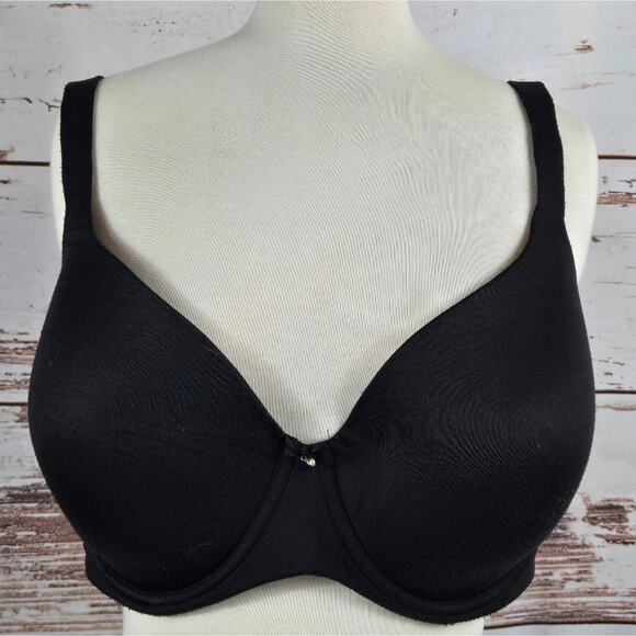 Soma Embraceable Perfect Coverage Bra Black Size 40DD - Picture 1 of 4